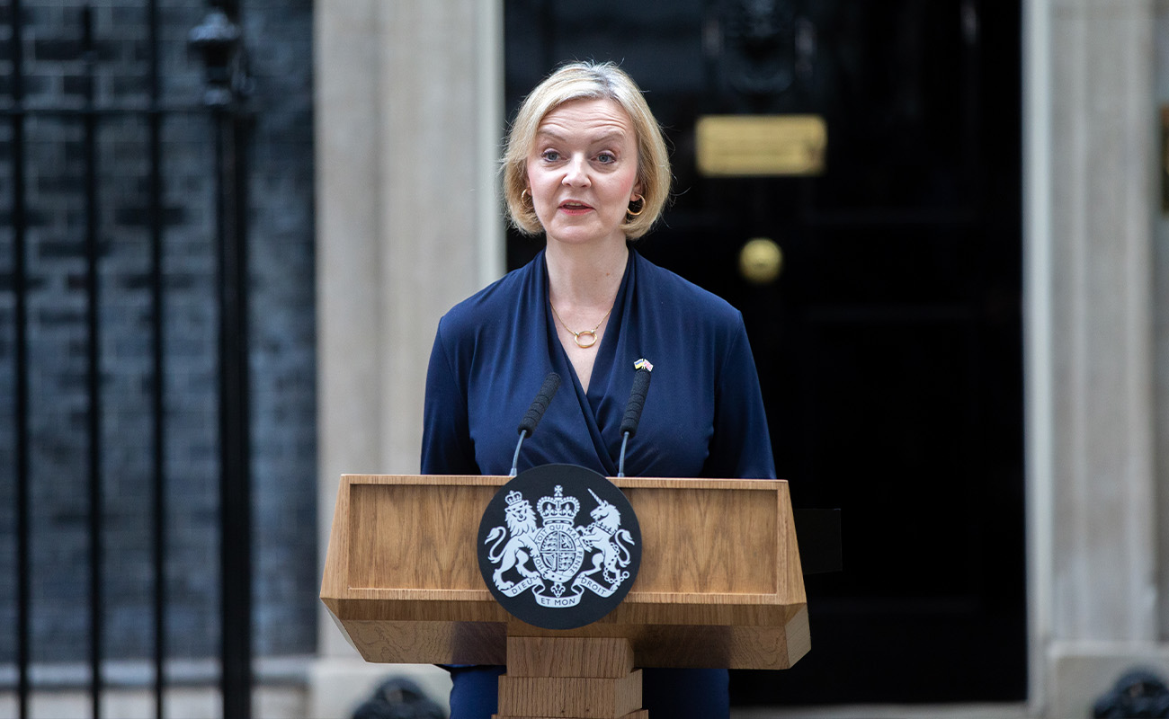 Liz Truss 45 gün sonra istifa etti