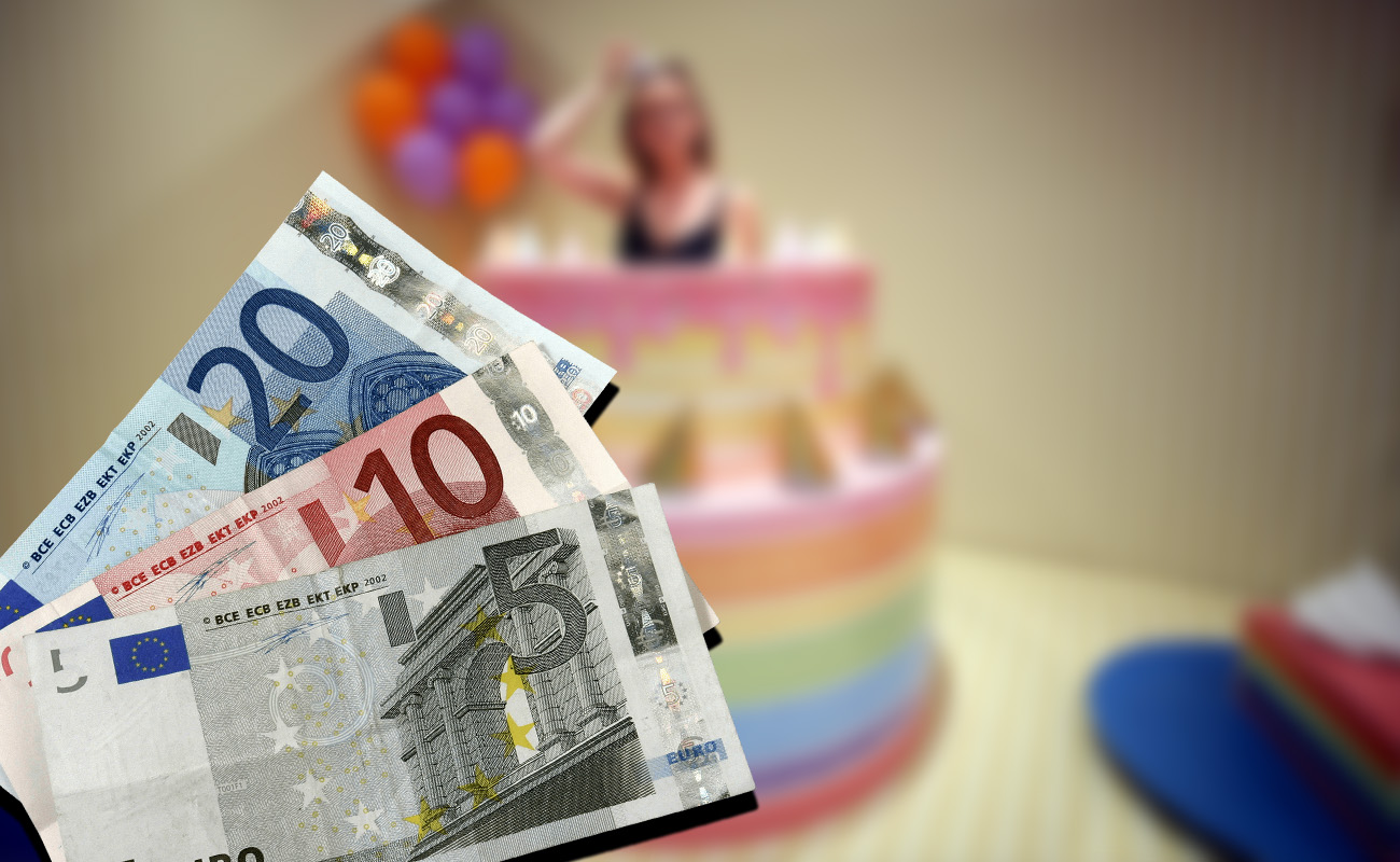 Gençlere 200 avro doğum günü hediyesi