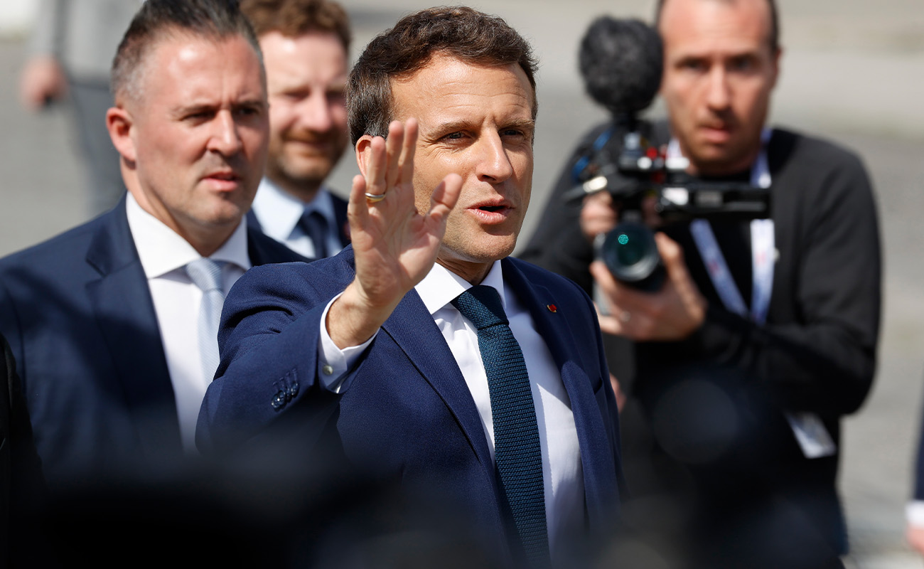 Macron: Elektrik kesintisi için panik yapmayın