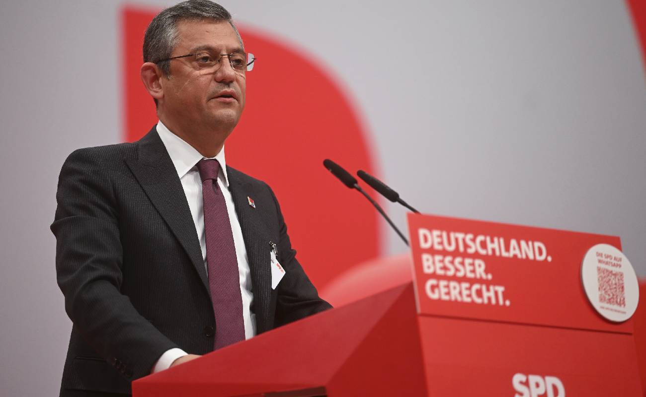 CHP lideri SPD kurultayında