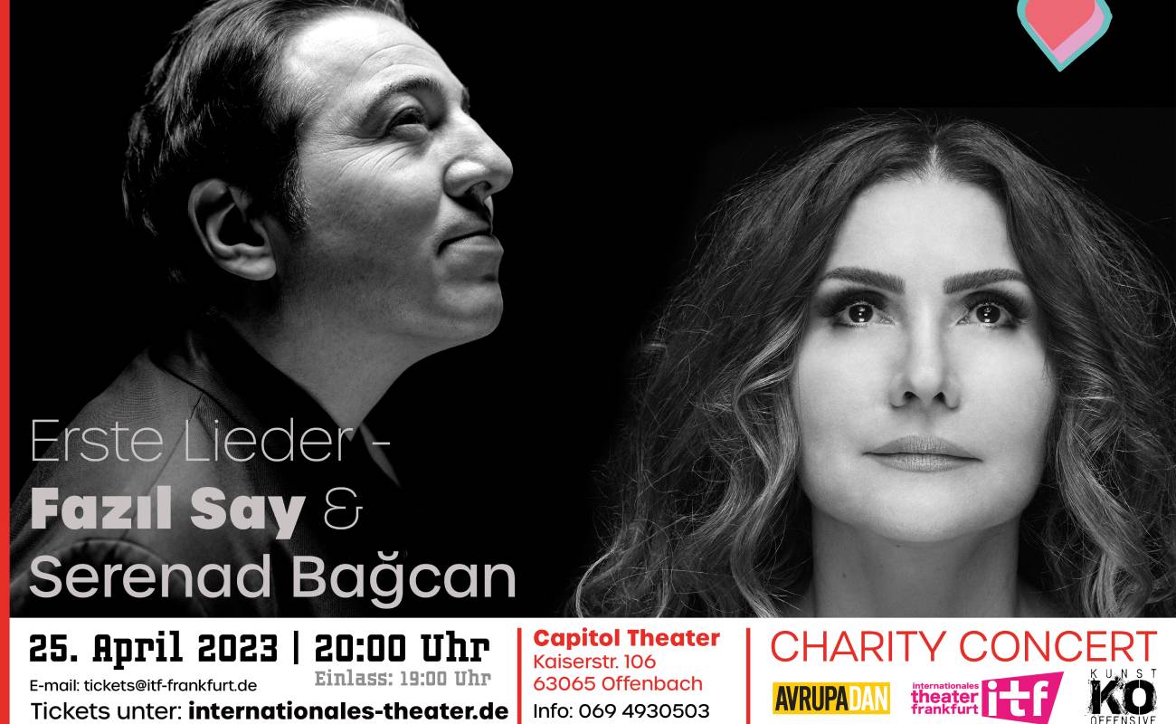 Fazıl Say Offenbach'ta yardım konseri verecek: AVRUPADAN okurlarına indirim!