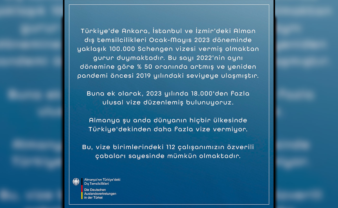 Almanya'nın 'Türklere Schengen' açıklaması tepki çekti