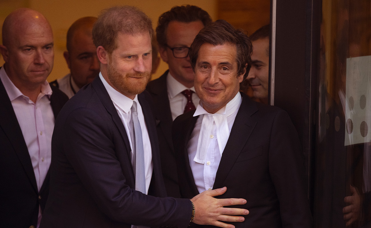 Prens Harry mahkemeye çıktı