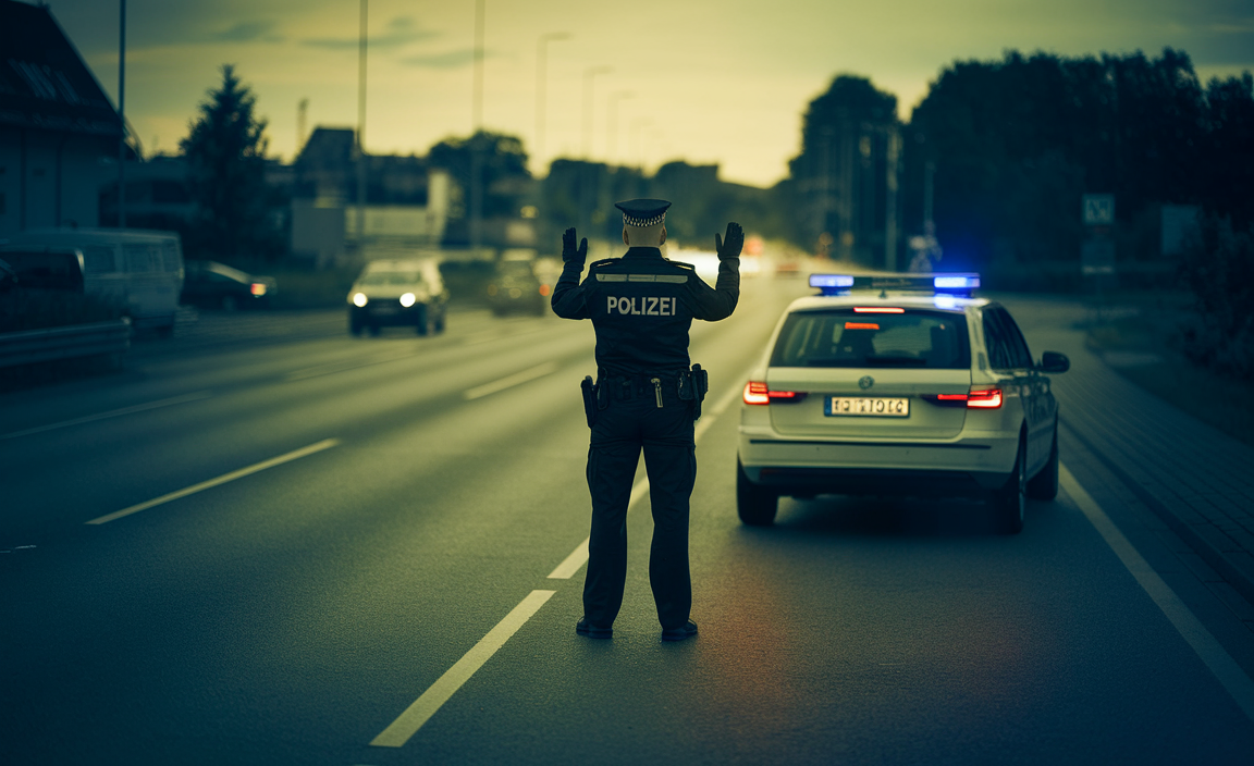 Berlin'de sahte polisler trafik kontrolü yaptı