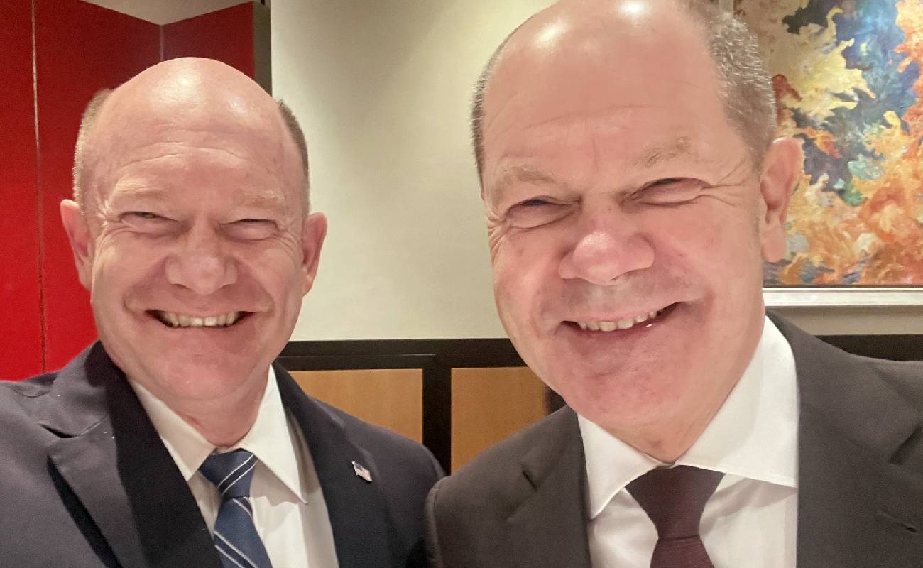 Scholz, ikizini ABD'de buldu