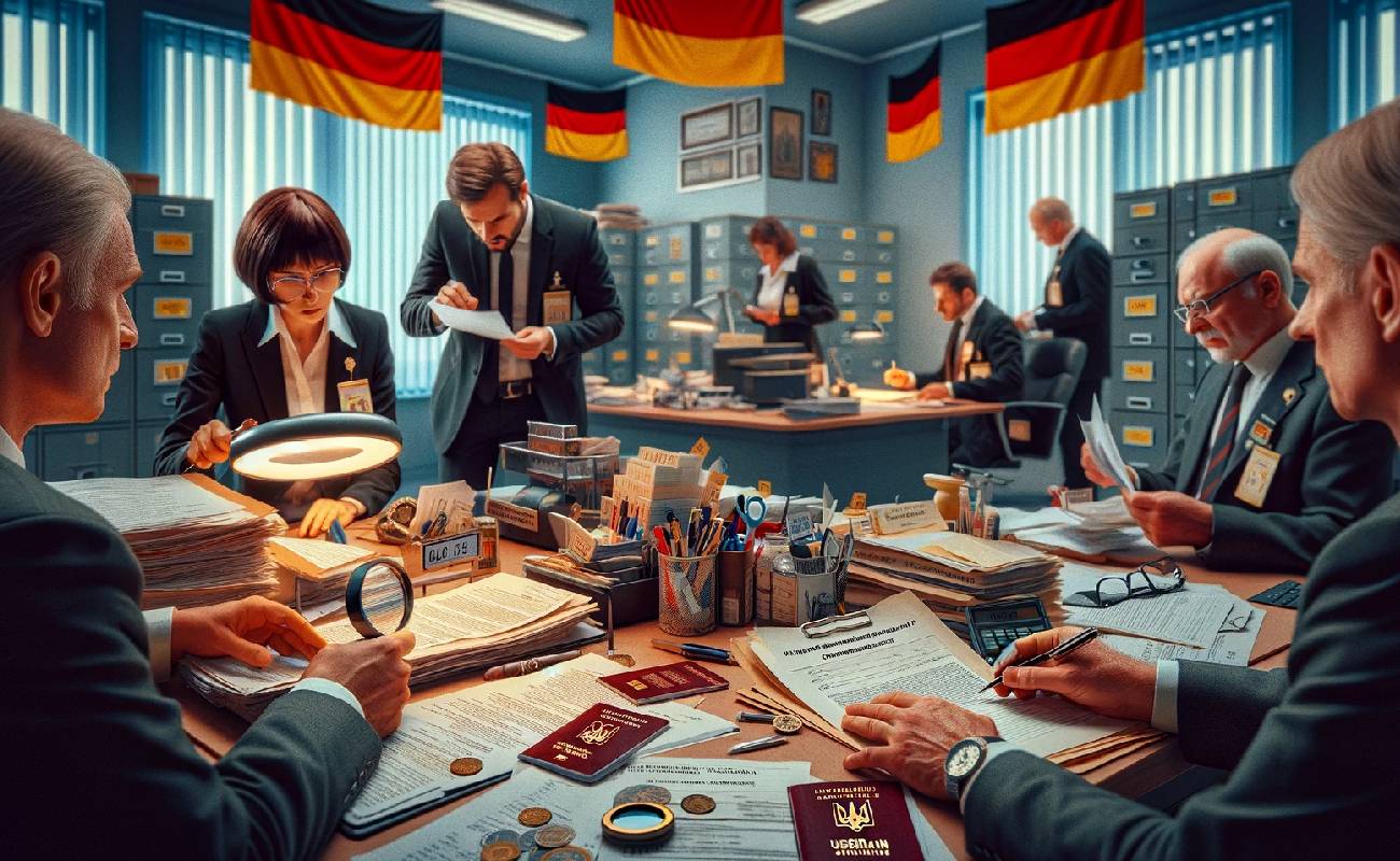 Sahte Ukrayna pasaportuyla Bürgergeld aldılar