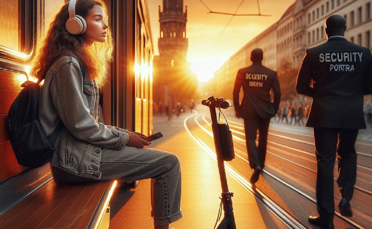 Berlin'de e-scooter’la toplu taşımaya binmek yasaklandı