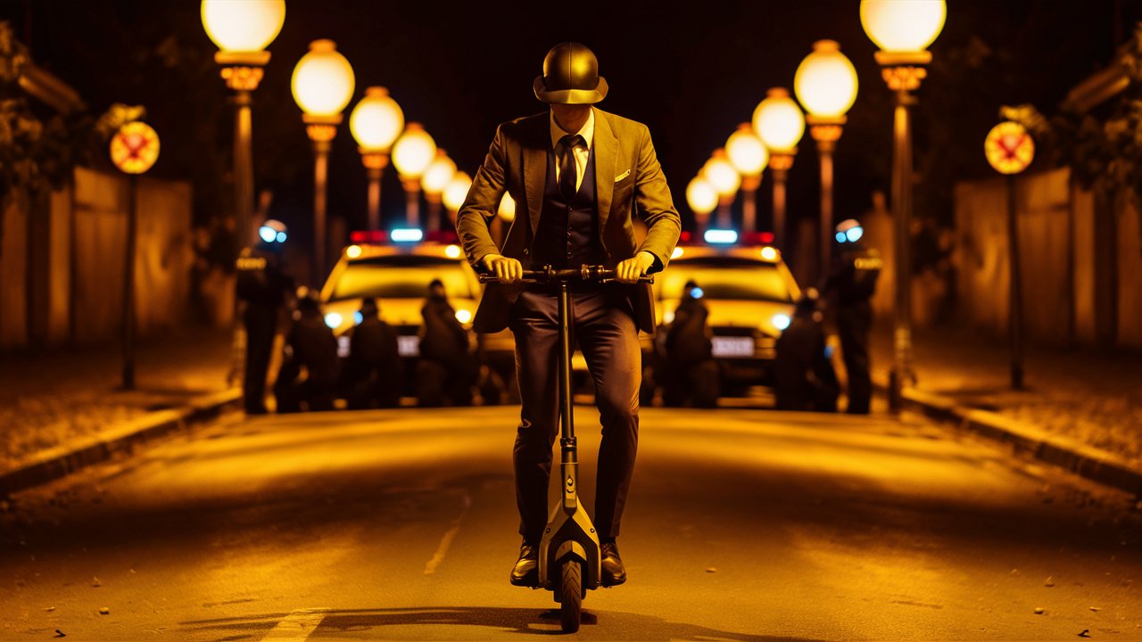 E-scooter'ı içkili kullanan CDU'lu aday ehliyetini teslim etti