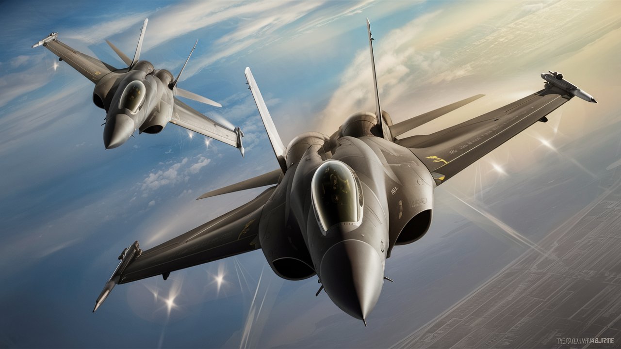 Savaş uçakları çarpıştı: İki pilot öldü