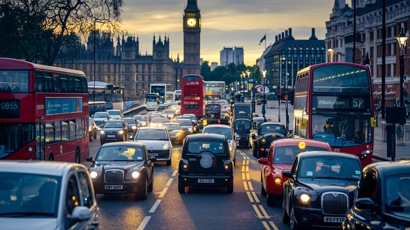 Londra trafikte Avrupa’nın zirvesinde