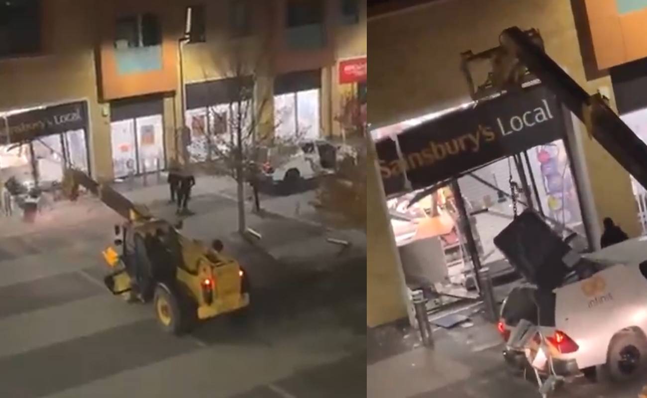 Milton Keynes’te film gibi soygun