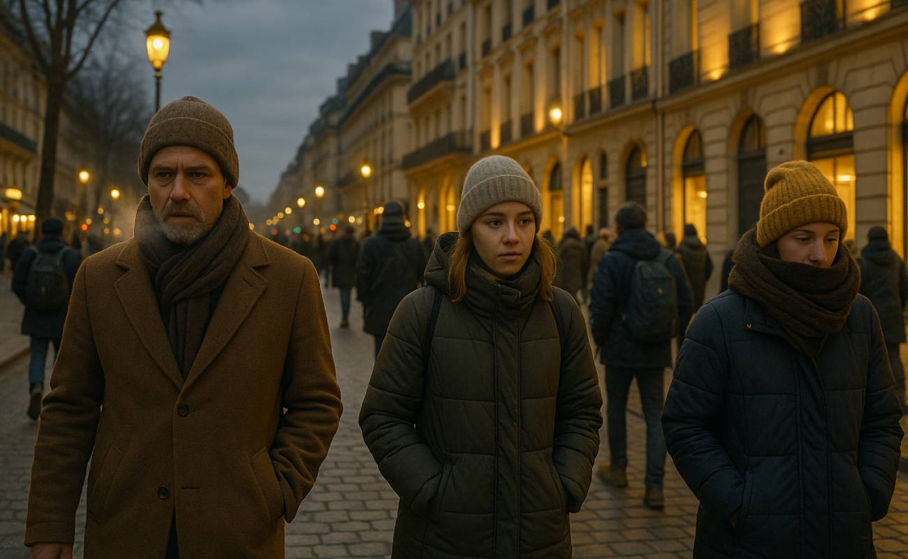 Fransa’da kış erkenden bastırıyor