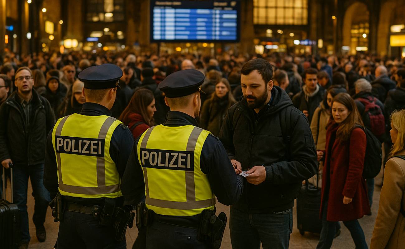 Tren garlarında büyük polis operasyonu