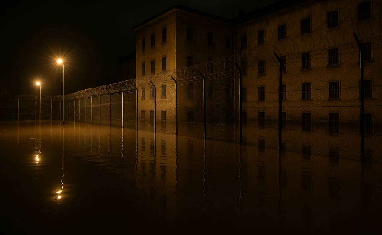 Viyana Cezaevi’nde su baskını ve elektrik kesintisi