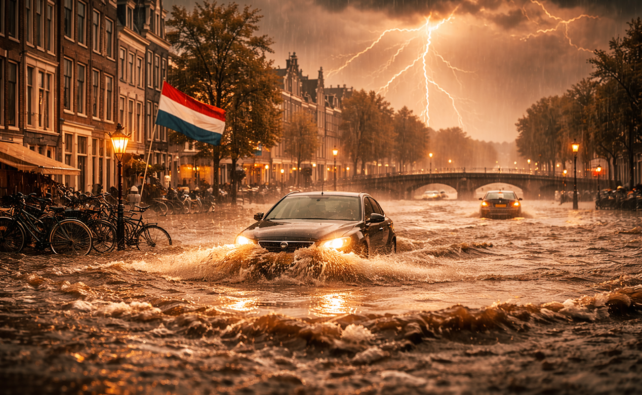 Risk büyüyor: Hollanda yoğun yağışlara hazır değil