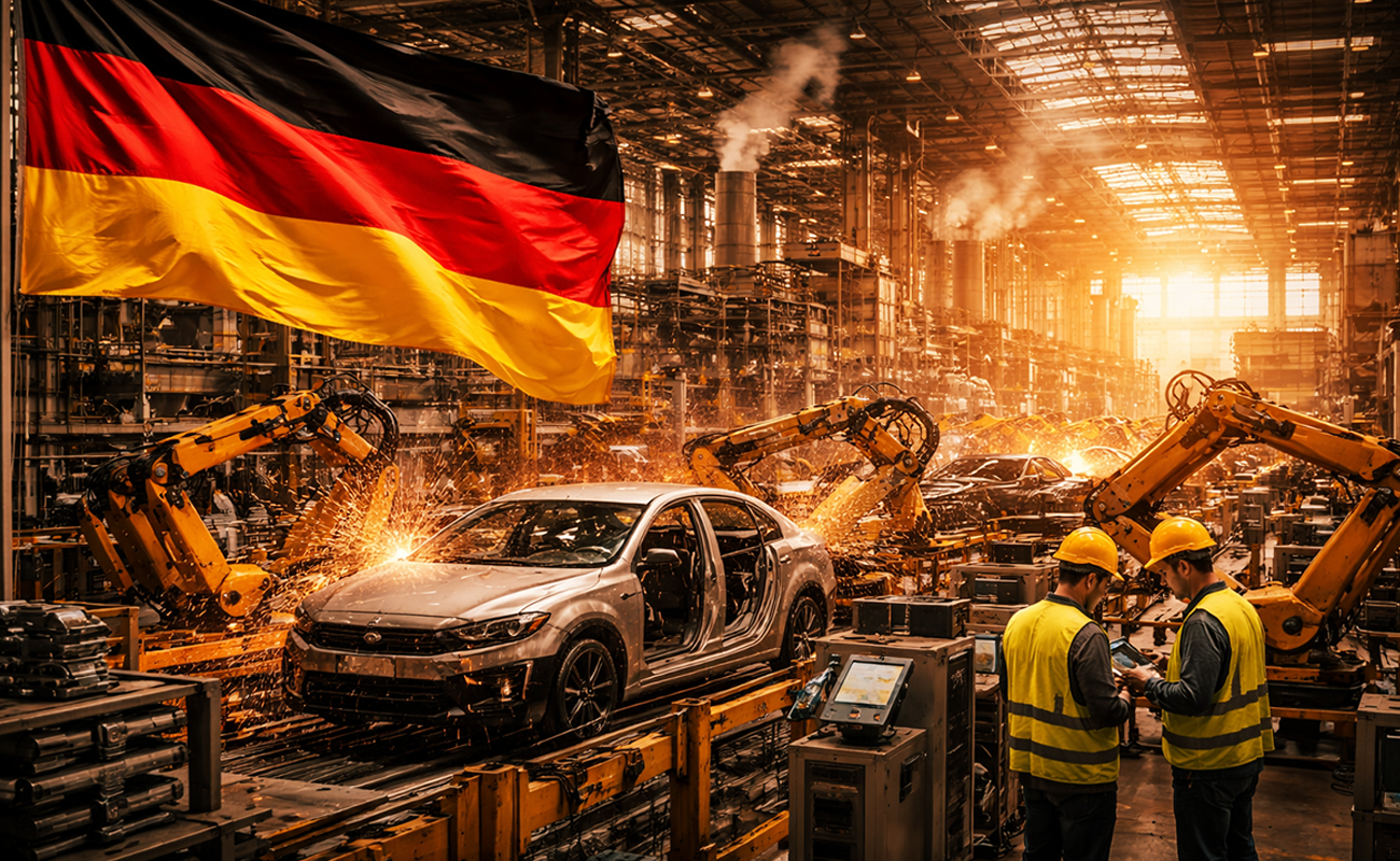 Almanya sanayisinde toparlanma sinyali