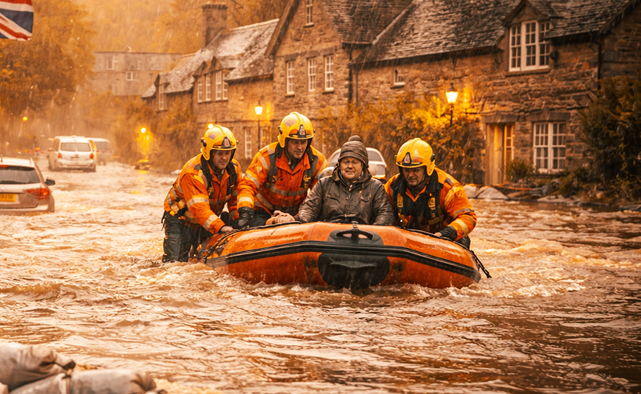 İngiltere’de sel alarmı: Günlerdir süren yağışlar hayatı zorluyor