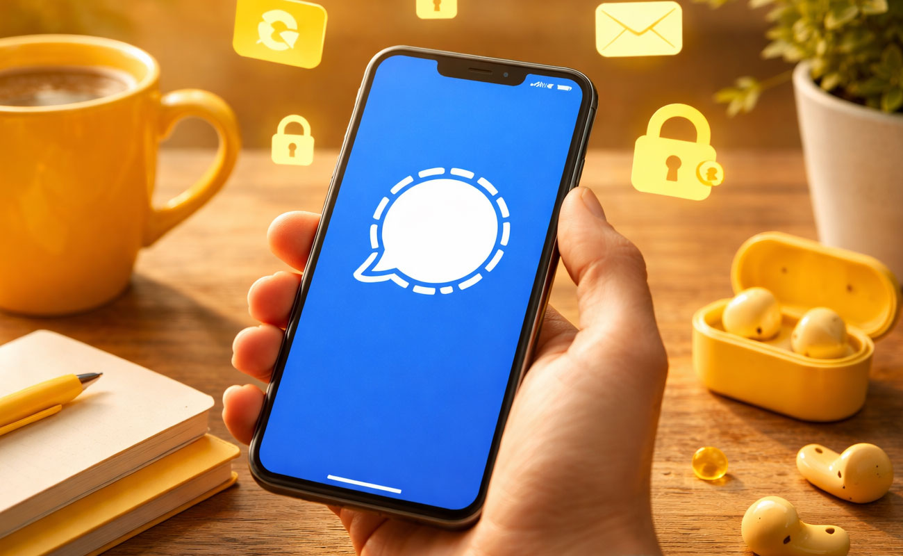 Eski BND yöneticisi Signal tuzağına düştü