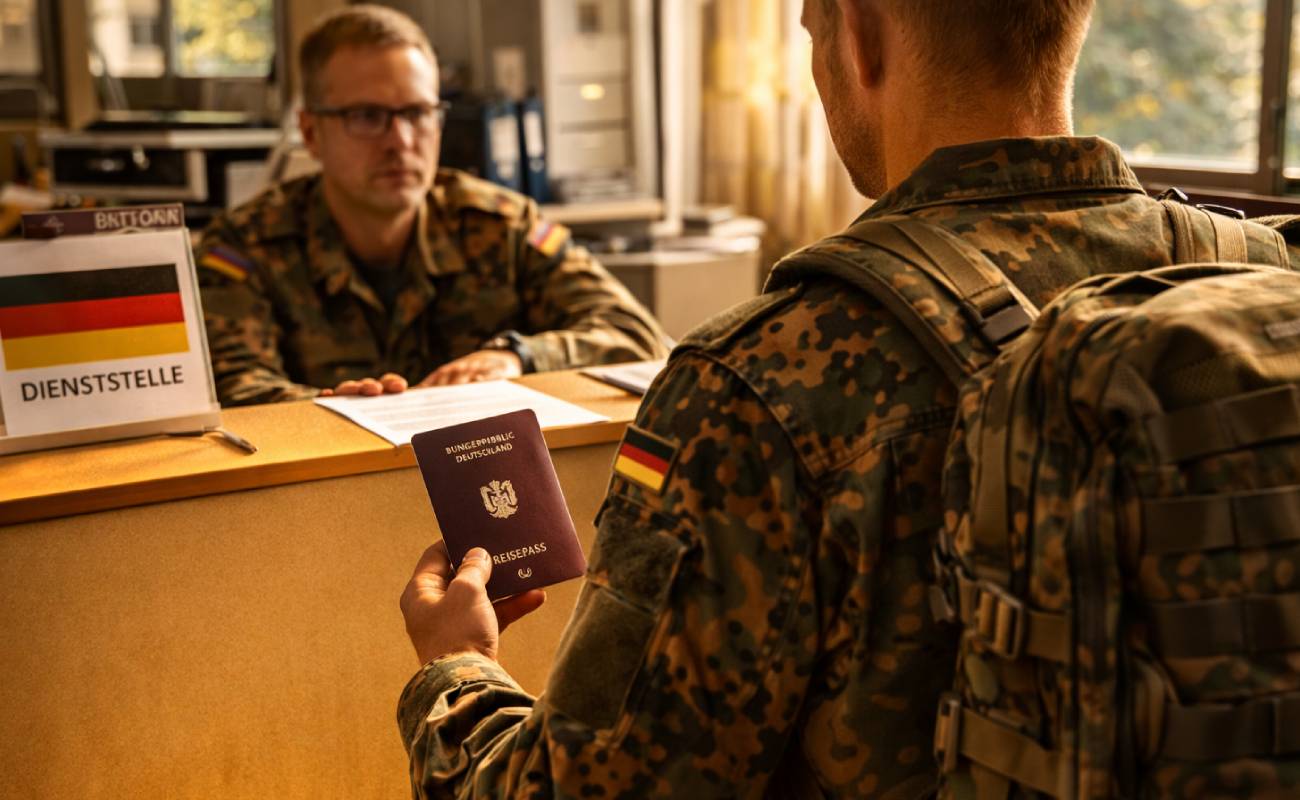 Erkekler yurt dışına çıkarken ordudan izin almak zorunda!